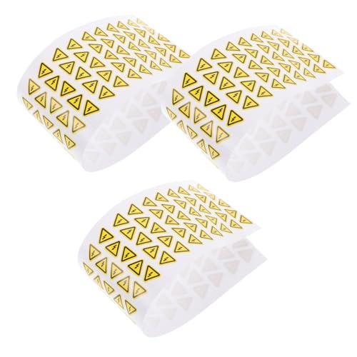 Garneck 3 Blätter Warnaufkleber Hochspannung Gelb Dreieckig Selbstklebend Elektrische Gefahren Warnschild für Sicherungskasten und Elektroinstallationen Hohe Sichtbarkeit Zuverlässiger Garneck 3 Blätter Warnaufkleber Hochspannung Gelb Dreieckig Selbstklebend Elektrische Gefahren Warnschild für Sicherungskasten und Elektroinstallationen Hohe Sichtbarkeit Zuverlässiger von Garneck