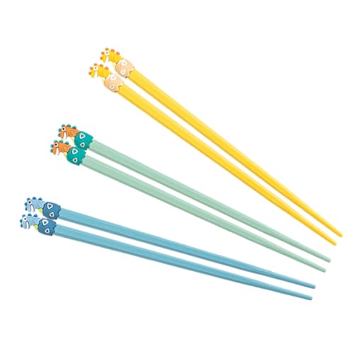 Garneck 3 Paare Wiederverwendbare Cartoon Essstäbchen Dinner Stäbchen Multi funktional Robust Korrosionsbeständig Für Sushi Nudelgerichte Koreanisches Bbq Zuhause Restaurant Garneck 3 Paare Wiederverwendbare Cartoon Essstäbchen Dinner Stäbchen Multi funktional Robust Korrosionsbeständig Für Sushi Nudelgerichte Koreanisches Bbq Zuhause Restaurant von Garneck