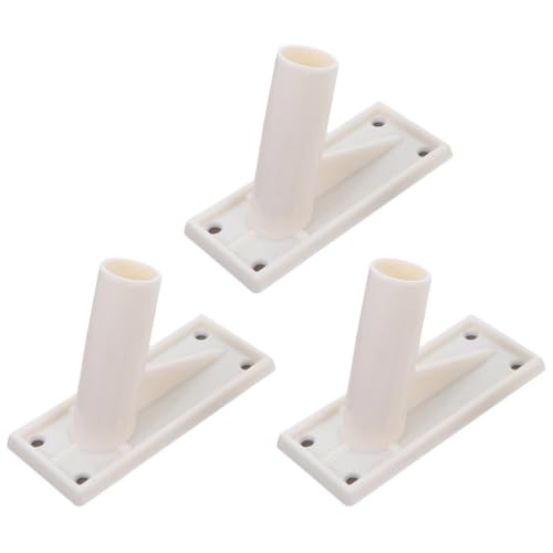 Garneck 3 Pcs Selbst-Adhesive Flagge Pole Montage Halterungen, Kunststoff Wand-montiert Flagge Halter, Indoor/Outdoor Fahnenmast Halter, Weiß, 4, 33x2, 75x1, 96 Zoll Garneck 3 Pcs Selbst-Adhesive Flagge Pole Montage Halterungen, Kunststoff Wand-montiert Flagge Halter, Indoor/Outdoor Fahnenmast Halter, Weiß, 4, 33x2, 75x1, 96 Zoll von Garneck