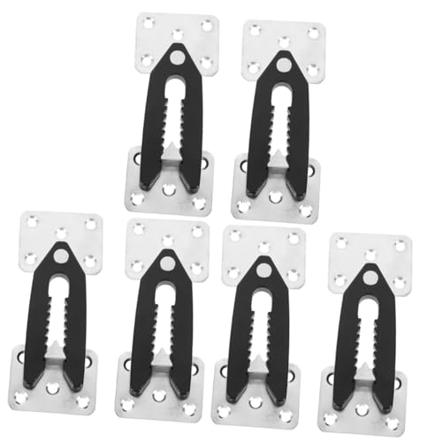 Garneck 3 Sätze Sofaverbinder Verbindungsclips Für Sectionale Sofas Leichte Und Stabile Möbelverbindung Für Multifunktionale Sofas Und Betten Zu Installieren 2 Stück * 3 von Garneck