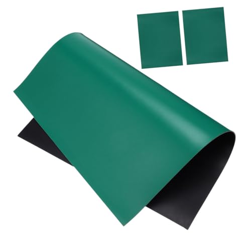 Garneck 3 Stück Antistatische Gummimatten Hitzebeständige Reparaturmatte für Elektronik Lötarbeiten und Werkbänke Robuste Multifunktionale Tisch und Bodenmatte für Sicheren Gebrauch von Garneck