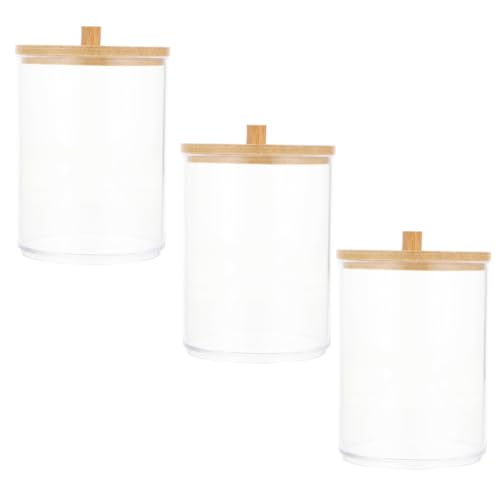 Garneck 3 Stück Aufbewahrungsbox für Wattestäbchen Teiliges mit Deckel Kompakt und Staubgeschützt für Badezimmer Schlafzimmer und Schminktisch Garneck 3 Stück Aufbewahrungsbox für Wattestäbchen Teiliges mit Deckel Kompakt und Staubgeschützt für Badezimmer Schlafzimmer und Schminktisch von Garneck