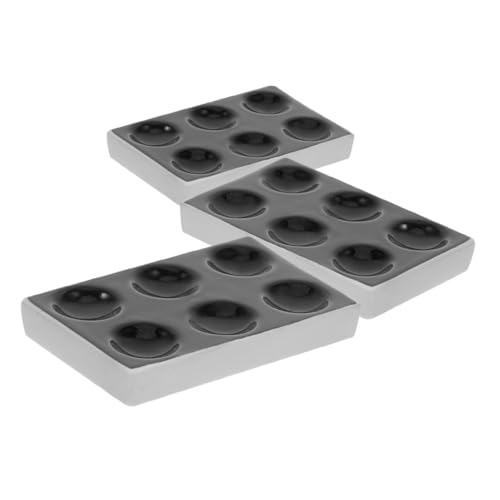 Garneck 3 Stück Porzellan Reaktionsplatten mit Vertiefungen Chemische Spot Plates für Laboranalysen Biologischen und Medizinischen Einsatz Stabile Langlebige Tüpfelplatten für Präzise Garneck 3 Stück Porzellan Reaktionsplatten mit Vertiefungen Chemische Spot Plates für Laboranalysen Biologischen und Medizinischen Einsatz Stabile Langlebige Tüpfelplatten für Präzise von Garneck