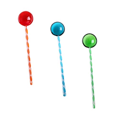 Garneck 3 Stück Teiliges Bunte Glaslöffel Hitzebeständig Vielseitig als Suppen Kaffee Rührlöffel mit Langem Stiel für Küche und Getränke Garneck 3 Stück Teiliges Bunte Glaslöffel Hitzebeständig Vielseitig als Suppen Kaffee Rührlöffel mit Langem Stiel für Küche und Getränke von Garneck