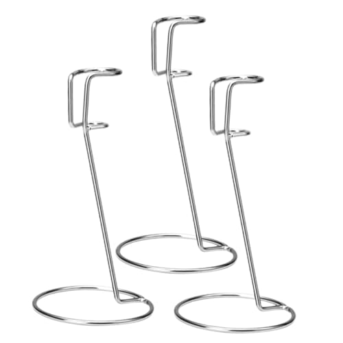Garneck 3 Stück Teiliges Edelstahl Milchaufschäumer Ständer mit Stabilem Mixerhalter und Praktischem Eierbesenhalter für Küche Platzsparend Leicht zu Reinigen für Zuhause und Gastronomie von Garneck