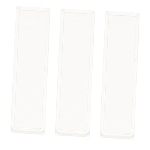 Garneck 3 Stück Teiliges Glas Standardweg UV vis nir Spektrometerzellen Laborqualität Klare Borosilikatküvetten für Präzise Messungen im Labor von Garneck