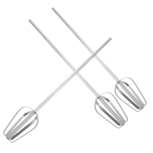Garneck 3 Stück Teiliges Handmixer Rührbesen aus Ersatzaufsätze mit Verlängerter Stange für Elektrische Handmixer Kompatibel für Haushalt und Profi Küche Garneck 3 Stück Teiliges Handmixer Rührbesen aus Ersatzaufsätze mit Verlängerter Stange für Elektrische Handmixer Kompatibel für Haushalt und Profi Küche von Garneck