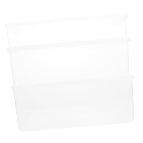Garneck 3 Stück Teiliges Transparente Aufbewahrungsboxen mit Deckel Luftdichte Kunststoff Frischhaltedosen für Obst Gemüse Stapelbare Haushaltsbehälter mit Abtropfblech Wiederverwendbar Garneck 3 Stück Teiliges Transparente Aufbewahrungsboxen mit Deckel Luftdichte Kunststoff Frischhaltedosen für Obst Gemüse Stapelbare Haushaltsbehälter mit Abtropfblech Wiederverwendbar von Garneck