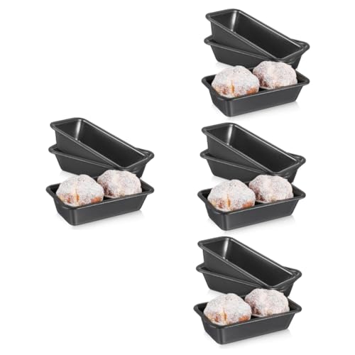 Garneck 4 Sätze Toastbox Brotbackform Backblech Brotformen Backformen Kastenform Brot Toastbrot Backform Rechteckige Backform Kuchenform Bananenbrotform 3 Stück * 4 Garneck 4 Sätze Toastbox Brotbackform Backblech Brotformen Backformen Kastenform Brot Toastbrot Backform Rechteckige Backform Kuchenform Bananenbrotform 3 Stück * 4 von Garneck