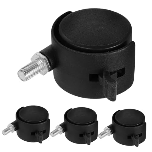 Garneck 4 Stck Drehbare Lenkrollen mit Gewinde Gummiräder mit Feststellbremse Möbelrollen für Schreibtisch Schränke Pflanzenständer und Metallgestelle Ersatzrollen für Büro und Haushalt Garneck 4 Stck Drehbare Lenkrollen mit Gewinde Gummiräder mit Feststellbremse Möbelrollen für Schreibtisch Schränke Pflanzenständer und Metallgestelle Ersatzrollen für Büro und Haushalt von Garneck