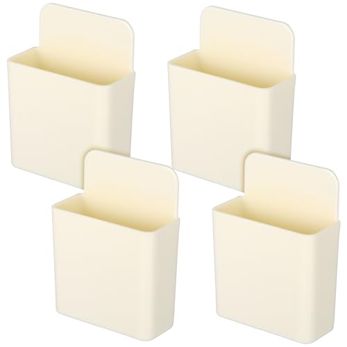 Garneck 4 Stücke Fernbedienung Lagerung Box Halterung Selbst-Adhesive Decor Montieren Remote Organizer von Garneck