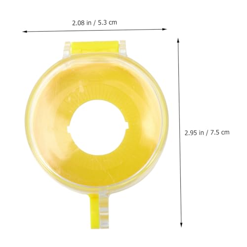Garneck 4 Stück Not aus tasten schutzabdeckung aus Robustem PC material Korrosionsbeständig Langlebig Sicherer Schutz für Innenbereich Verhindert Knopfverschleiß und Beschädigung von Garneck