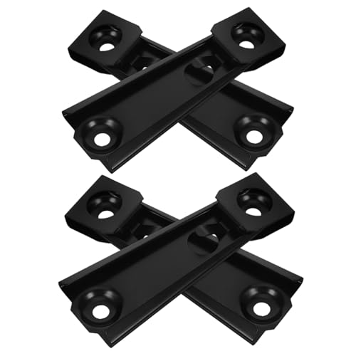 Garneck 4 Stück Sofa -Hardware -verbindungsteile Werkzeug Zur Befestigung Von Möbeln Modularer Sofaverbinder Möbel -liegeklemme Sofa-anschlüsse Couch -mechanismus - Schwarz Eisen von Garneck