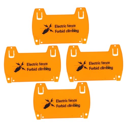 Garneck 4 Stück Teiliges Elektrozaun Wetterfest Robust mit Vorgebohrten Löchern für Einfache Montage im Außenbereich für Landwirtschaft und Industrie Garneck 4 Stück Teiliges Elektrozaun Wetterfest Robust mit Vorgebohrten Löchern für Einfache Montage im Außenbereich für Landwirtschaft und Industrie von Garneck