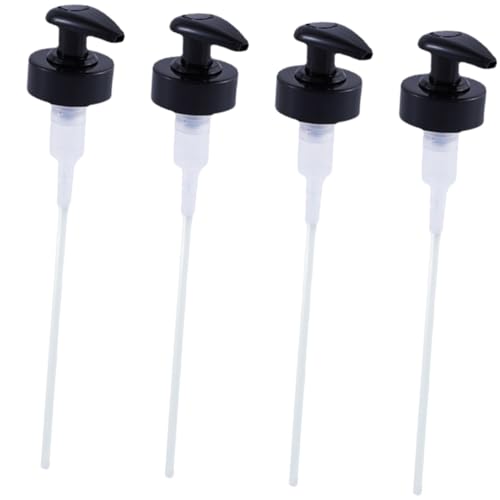 Garneck 4 Stück Teiliges Flaschen Pumpen für Küche Presspumpe für Öl und Soßenbehälter Wiederverwendbarer Dispenser mit Schnellem Snap Design Praktisch und Langlebig für Heimgebrauch von Garneck