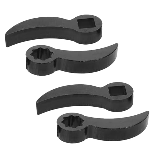 Garneck 4 Stück Teiliges Ratschen-adapter Flexibler Stahl-brecheisenhalter mit Mehrwinkel-mechanismus Robustes Werkzeug für Fahrzeug Motorradreparatur Kompatibel mit Gängigen von Garneck