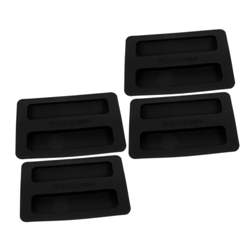 Garneck 4 Stück Teiliges Toaster Staubschutz aus Flexiblem Silikon Passgenauer Toasterdeckel für Scheiben Brotbackautomaten Schmutzabweisend Pflegeleicht Modernes Design für von Garneck