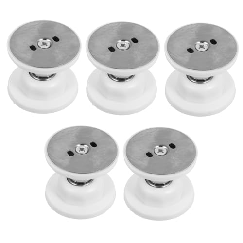 Garneck 5 Sätze Selbstklebende Magnetische Türstopper Geräuschloser Anti-kollisions Türhalter Wandmontierbarer Schutzpuffer für Zuhause Wohnmobil Camper Haustierfreundlich von Garneck