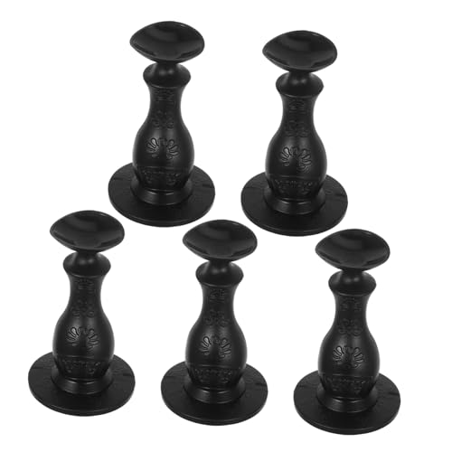 Garneck 5 Stück PVC Selbstklebende Antikollisions Türstopper für Wand und Fußbodenschutz Einfache Installation für Badezimmer und von Garneck