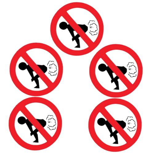 Garneck 5 Stück Teiliges Auto Warnaufkleber Lustige No Farting Sticker Wasserdichte Pet Folie Selbstklebend Abnehmbar Humorvolle Tür und Fenster Dekoration Sichtbare Spiegelung Garneck 5 Stück Teiliges Auto Warnaufkleber Lustige No Farting Sticker Wasserdichte Pet Folie Selbstklebend Abnehmbar Humorvolle Tür und Fenster Dekoration Sichtbare Spiegelung von Garneck