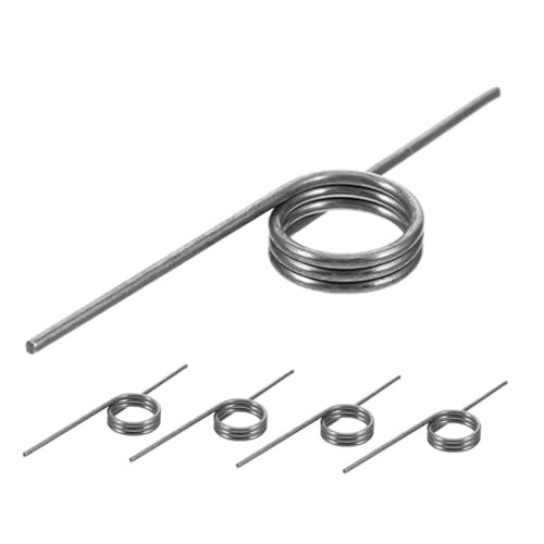 Garneck 5 Stück Teiliges Torsionsfeder für Mülltonnen Ersatzteil für Einfache Reparaturen von Abfallbehältern Passend für Verschiedene Modelle Werkzeugfreie Installation und Langlebig von Garneck