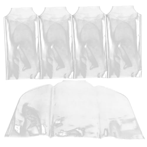 Garneck 5 Stück Transparente Kleidertaschen Schutzbeutel Wiederverwendbar Robust zur Aufbewahrung von Mänteln Anzügen für Haushalt und Garderobe Reißfest und Platzsparend Garneck 5 Stück Transparente Kleidertaschen Schutzbeutel Wiederverwendbar Robust zur Aufbewahrung von Mänteln Anzügen für Haushalt und Garderobe Reißfest und Platzsparend von Garneck