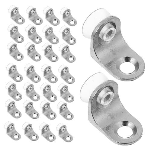 Garneck 50 Stück Küchenregalbodenhalter aus Metall Saugnapf Stabile Befestigungshalterung ohne Bohren Langlebig und Belastbar Geeignet für Küchenschränke Bad und Wohnzimmer von Garneck
