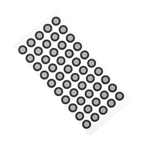 Garneck 50 Stück Reflektierende Markierungen Tracking-marker Positionierungspunkte Des Scanners Aufkleber Zur Positionierung Von Zielen Schwarz Reflektierende Folie von Garneck