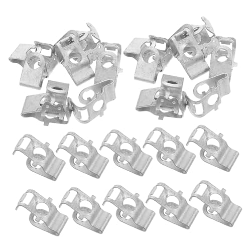Garneck 50 Stück Selbstschneidende Metall-schraubclips Wetterfest Rostfrei Frontplatten Befestigungsklammern für Motorabdeckung Kennzeichenhalterung Schraubbefestigung Garneck 50 Stück Selbstschneidende Metall-schraubclips Wetterfest Rostfrei Frontplatten Befestigungsklammern für Motorabdeckung Kennzeichenhalterung Schraubbefestigung von Garneck