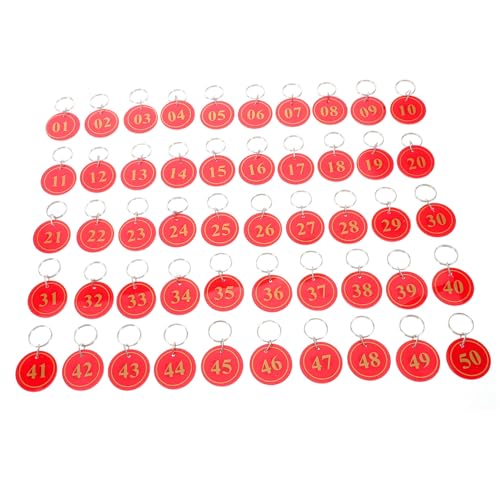 Garneck 50 Stück Teiliges Transparent Sauna Nummernschild Doppelseitige Langlebige Badehaus Nummerntafeln Rote Nummerierte Handplatten für Spa Sauna und Thermalbad Effiziente Garneck 50 Stück Teiliges Transparent Sauna Nummernschild Doppelseitige Langlebige Badehaus Nummerntafeln Rote Nummerierte Handplatten für Spa Sauna und Thermalbad Effiziente von Garneck