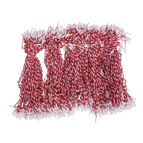 Garneck 500 Stück Baumwollseil mit Sicherem Verschluss für Weihnachtsbaum Lichter und Festliche Dekorationen Jedem von Garneck