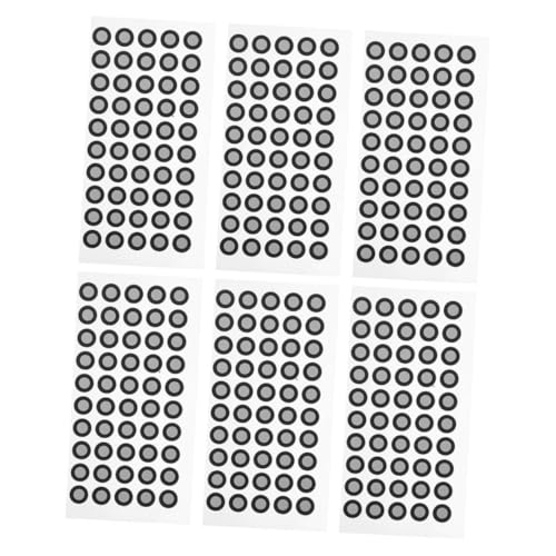 Garneck 6 Blätter Reflektierende Markierungspunkte Positionierungsmarker Reißfest für Präzise Optische Vermessung und Bewegungsanalyse Geeignet Garneck 6 Blätter Reflektierende Markierungspunkte Positionierungsmarker Reißfest für Präzise Optische Vermessung und Bewegungsanalyse Geeignet von Garneck