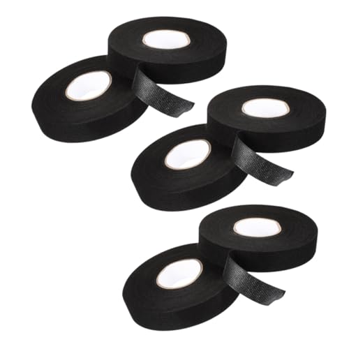 Garneck 6 Rollen Selbstklebendes Hochtemperatur kabelbaum gewebeband Verschleißfestes Isolierband für Auto motor Geräuschdämpfendes Robustes Fixierband für Kabelverlegung Garneck 6 Rollen Selbstklebendes Hochtemperatur kabelbaum gewebeband Verschleißfestes Isolierband für Auto motor Geräuschdämpfendes Robustes Fixierband für Kabelverlegung von Garneck