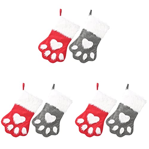 Garneck 6 STK Schneeflocke Besteckhalter Strumpf Stuffer Geschenke Santa Weihnachtsstrümpfe Christbaumschmuck Socke Weihnachtsfeier Gefallen Kind Socken Tasche Haustier Garneck 6 STK Schneeflocke Besteckhalter Strumpf Stuffer Geschenke Santa Weihnachtsstrümpfe Christbaumschmuck Socke Weihnachtsfeier Gefallen Kind Socken Tasche Haustier von Garneck