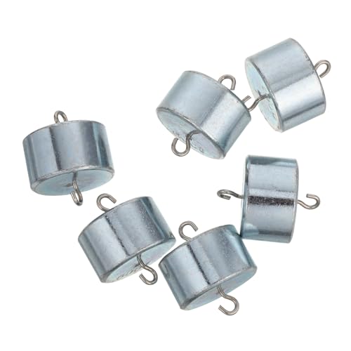 Garneck 6 Stück Teiliges Kalibriergewichts set mit Doppeltem Haken Präzise Digitale Waagenjustierung Stabile Metallgewichte für Labor Physikexperimente Zuverlässige Eichgewichte für Garneck 6 Stück Teiliges Kalibriergewichts set mit Doppeltem Haken Präzise Digitale Waagenjustierung Stabile Metallgewichte für Labor Physikexperimente Zuverlässige Eichgewichte für von Garneck