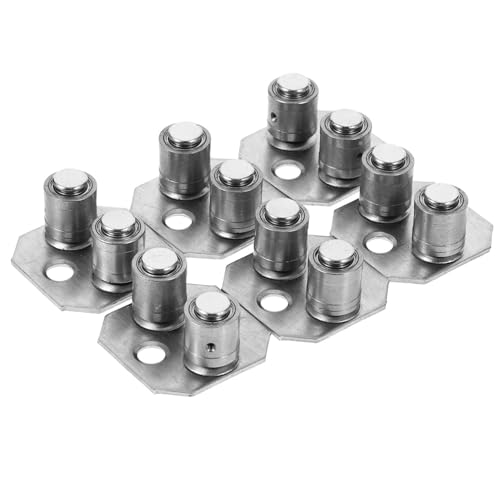 Garneck 6 Stück Teiliges Schiebetür Bodenführung aus Edelstahl mit Nylon Stabile Laufrollen für Scheunentüren und Schiebetüren Einfache Montage Geräuscharm Geeignet für Kleiderschränke Garneck 6 Stück Teiliges Schiebetür Bodenführung aus Edelstahl mit Nylon Stabile Laufrollen für Scheunentüren und Schiebetüren Einfache Montage Geräuscharm Geeignet für Kleiderschränke von Garneck