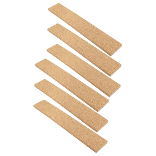 Garneck 6 Stück Teiliges Selbstklebendes Rahmenlose Kork memoboard streifen für Büro Zuhause und Schule zur Pinnwand Notizen und Fotoanbringung Garneck 6 Stück Teiliges Selbstklebendes Rahmenlose Kork memoboard streifen für Büro Zuhause und Schule zur Pinnwand Notizen und Fotoanbringung von Garneck