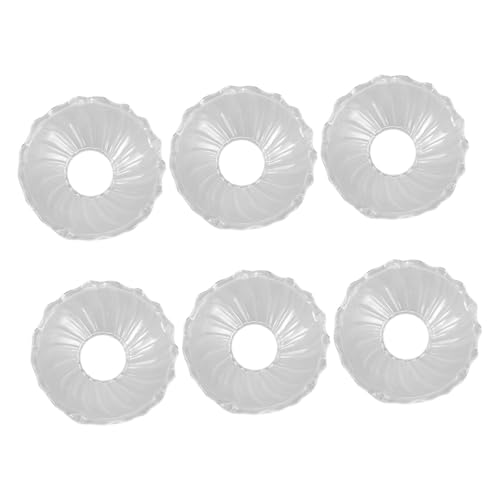 Garneck 6 Stück Teiliges Transparenter Kerzenwachsschutz Tropfenfänger für Stabkerzen Eleganter Halter für Schützt Oberflächen vor Wachs Hitzebeständig und Vielseitig Einsetzbar Garneck 6 Stück Teiliges Transparenter Kerzenwachsschutz Tropfenfänger für Stabkerzen Eleganter Halter für Schützt Oberflächen vor Wachs Hitzebeständig und Vielseitig Einsetzbar von Garneck