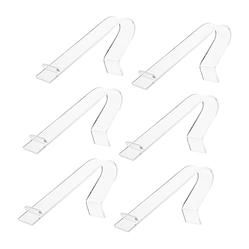 Garneck 6 Stück Transparente Schuhdisplay Racks Teiliges für High Heels Schuhhalter Effektive Präsentation und Aufbewahrung für Ihre Schuhe für Schränke und Geschäfte Garneck 6 Stück Transparente Schuhdisplay Racks Teiliges für High Heels Schuhhalter Effektive Präsentation und Aufbewahrung für Ihre Schuhe für Schränke und Geschäfte von Garneck