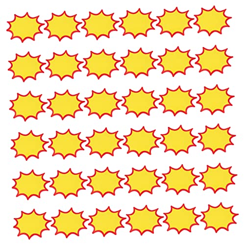 Garneck 60 Stück Preisschilder aus Papier Explosion form Vielseitig Beschriftbar Leichtes Material für Einzelhandel Supermärkte Verkaufsförderung und Ladenpreise Garneck 60 Stück Preisschilder aus Papier Explosion form Vielseitig Beschriftbar Leichtes Material für Einzelhandel Supermärkte Verkaufsförderung und Ladenpreise von Garneck