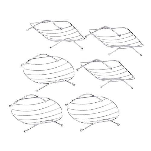 Garneck 6st Abtropfgestell Aus Edelstahl Fliesen Seifenhalter Küchenspüle Seifenhalter Selbstentleerende Seifenschale Seifenkiste Reisen Rostfreier Stahl Verchromtes Eisen Veranstalter von Garneck
