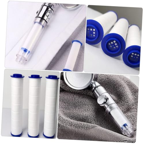 Garneck 8 Stück Teiliges Duschfilter Ersatzset mit Professionellem Pp baumwollfilter Hochdrucksprühkopf Wasserfilter für Sauberes Klares Wasser Einfach Austauschbar Sicher und Praktisch von Garneck