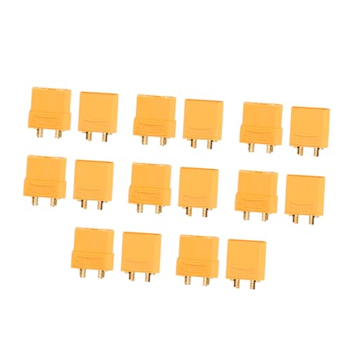 Garneck 8Paare Anschlüsse Männlich Weiblich T für Rc Flugzeuge Quadcopter Autos Boote Hochsicherheitsleistung Zuverlässige Verbindung Garneck 8Paare Anschlüsse Männlich Weiblich T für Rc Flugzeuge Quadcopter Autos Boote Hochsicherheitsleistung Zuverlässige Verbindung von Garneck