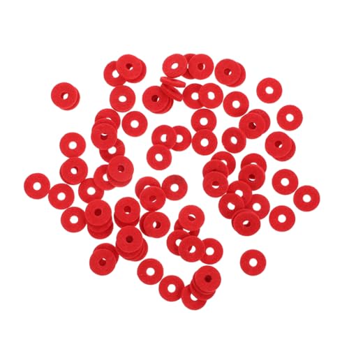 Garneck 90 Stück Teiliges Klavier Filz Unterlegscheiben Rote Wollscheiben zur Tastenbalance Langlebige Klavierpolster für Präzise Klangverbesserung und Schutz Kompatibel mit Meisten Garneck 90 Stück Teiliges Klavier Filz Unterlegscheiben Rote Wollscheiben zur Tastenbalance Langlebige Klavierpolster für Präzise Klangverbesserung und Schutz Kompatibel mit Meisten von Garneck