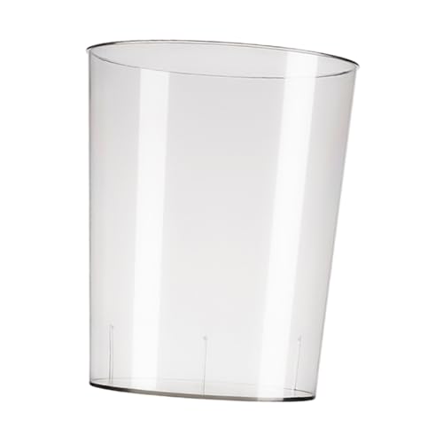 Garneck Acryl Blumentopf Transparenter Mehrzweck Eimer mit Großer Kapazität Runder Rand Sicherer Haushalts blumeneimer Vielseitig als EIS Aufwachbehälter Geeignet von Garneck