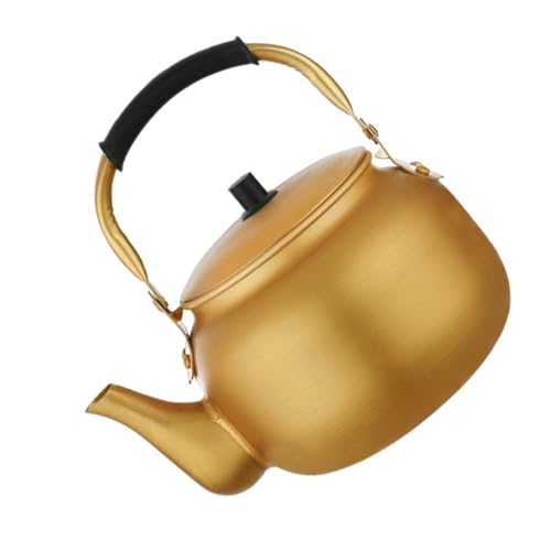 Garneck Aluminium Teekessel Dickwandig Energiesparend Schnelles Erhitzen Hitzebeständig Leichter Griff für Haushalt Küche zum Tee Wasserkochen Garneck Aluminium Teekessel Dickwandig Energiesparend Schnelles Erhitzen Hitzebeständig Leichter Griff für Haushalt Küche zum Tee Wasserkochen von Garneck