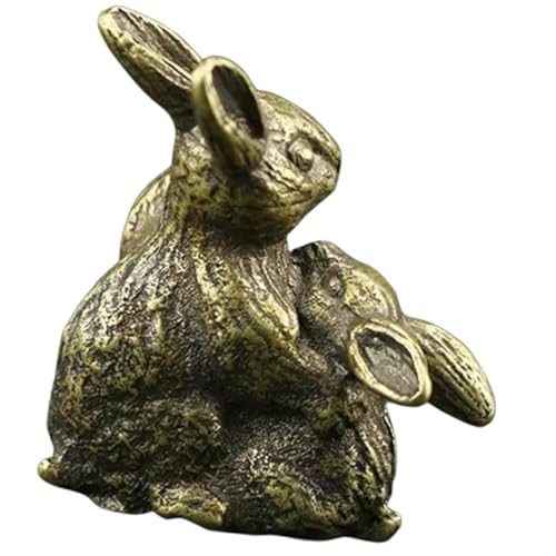 Garneck Antike Messing Kaninchen Figur Retro Deko Tierfigur Desktop Ornament Kleine Handgefertigte Hase Skulptur Aus Messing Für Wohnzimmer Büro Garneck Antike Messing Kaninchen Figur Retro Deko Tierfigur Desktop Ornament Kleine Handgefertigte Hase Skulptur Aus Messing Für Wohnzimmer Büro von Garneck