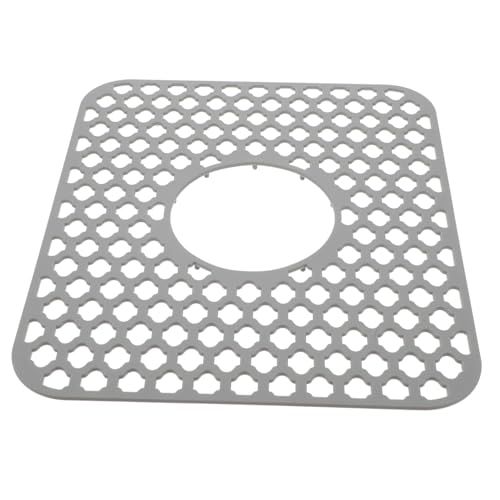 Garneck Antirutsch Silikon Spülmatte mit Lochmuster Schallisolierende Abtropfmatte für Küchenspüle Leicht zu Reinigen Flexibel und Rutschfest Graue Drainageunterlage für Spülbecken Garneck Antirutsch Silikon Spülmatte mit Lochmuster Schallisolierende Abtropfmatte für Küchenspüle Leicht zu Reinigen Flexibel und Rutschfest Graue Drainageunterlage für Spülbecken von Garneck