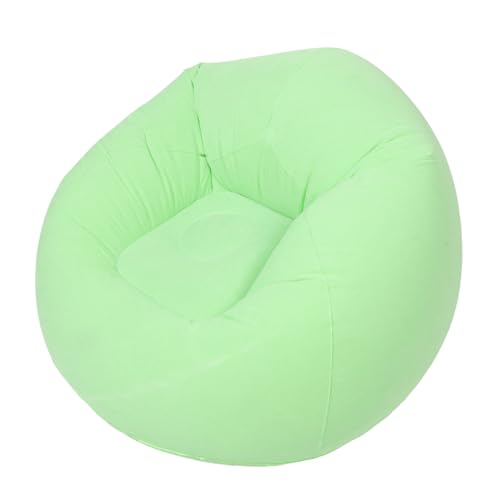 Garneck Aufblasbarer Outdoor-Sofa Stuhl Grün Wasserdichtes Dickes Lazy Sofa mit Einzigartiger Liegefunktion Robuste Unterstützung Mit Tragetasche für Camping Wohnzimmer Schlafzimmer von Garneck