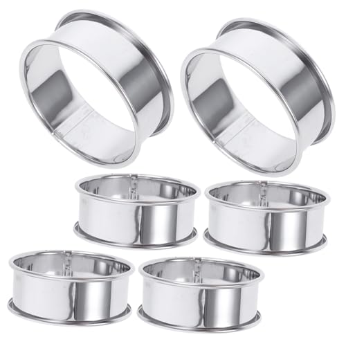 Garneck Backformring Cupcake Form Früchte Keksformen Gebäckformen Zum Kochen Antihaft Gebäckformen Runde Gebäckformen Dessert Mousse Formen Runde Törtchenformen Silber Garneck Backformring Cupcake Form Früchte Keksformen Gebäckformen Zum Kochen Antihaft Gebäckformen Runde Gebäckformen Dessert Mousse Formen Runde Törtchenformen Silber von Garneck